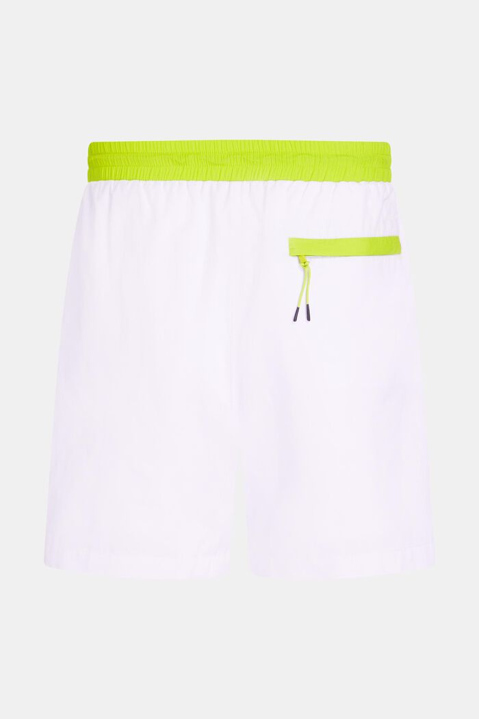 Neon-Shorts mit lockererem Bund, WHITE, detail image number 5