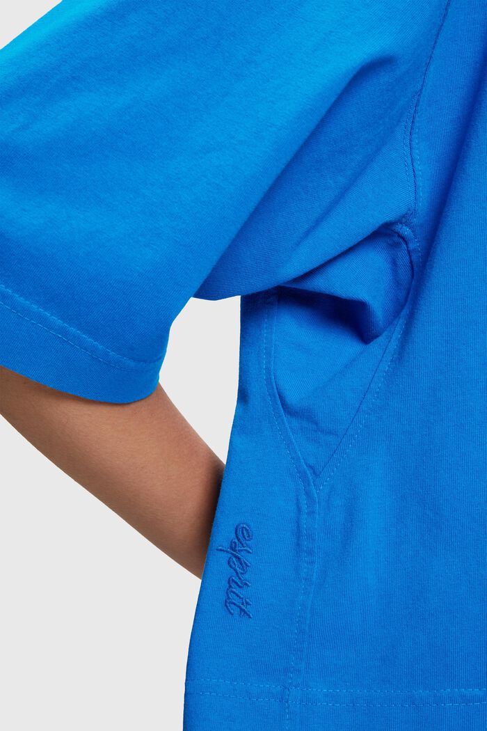 Cropped T-Shirt mit Delfin-Patch, BLUE, detail image number 3