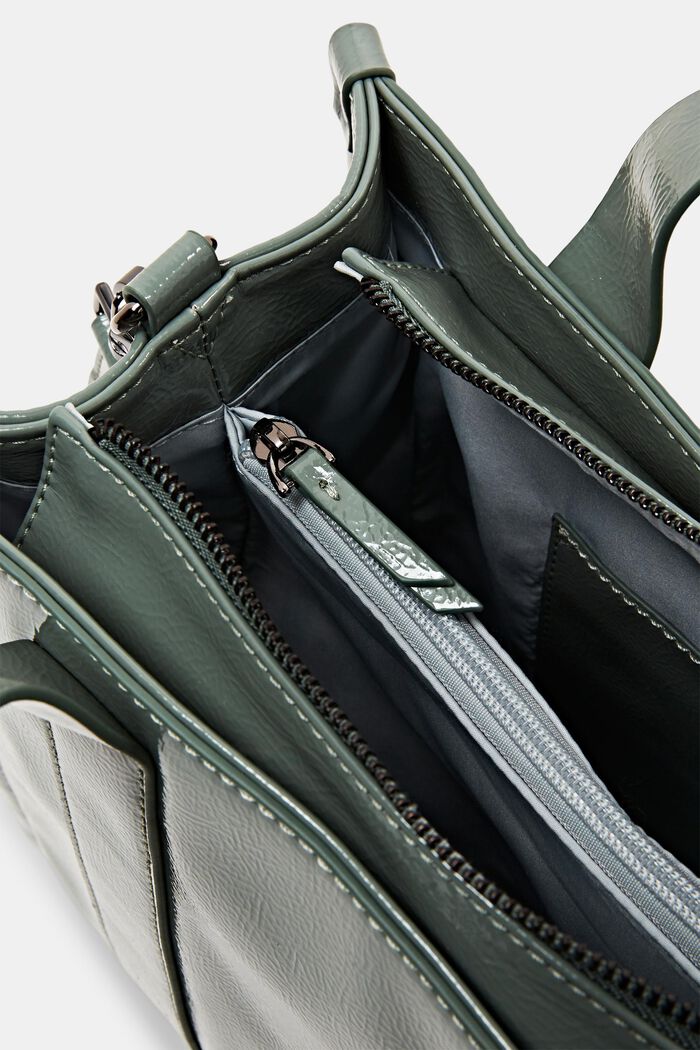 Tote Bag mit abnehmbarem Schultergurt, DUSTY GREEN, detail image number 3