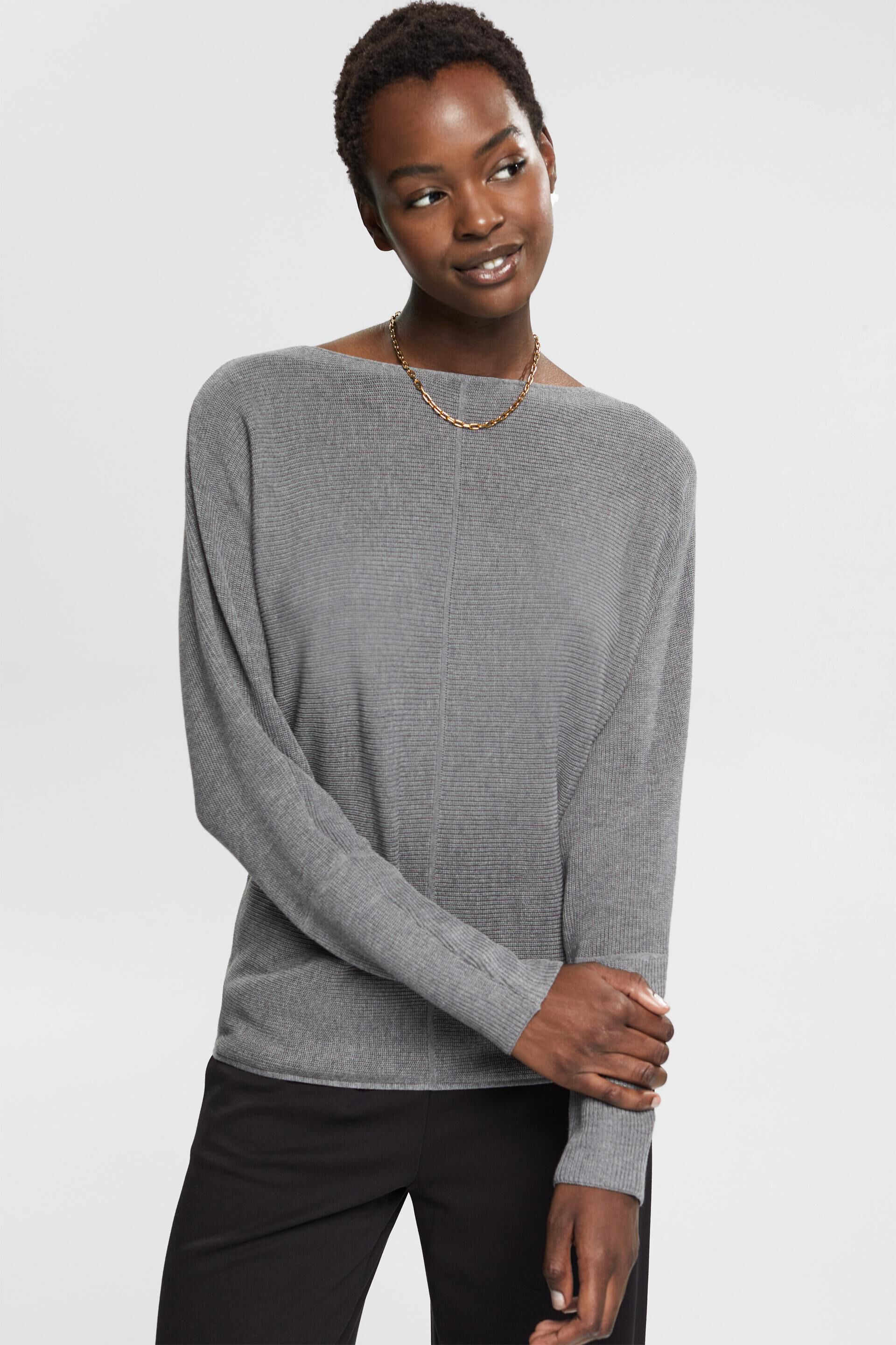 Rabatt 75 % Grau Einheitlich DAMEN Pullovers & Sweatshirts Pullover Oversize Imart Pullover 