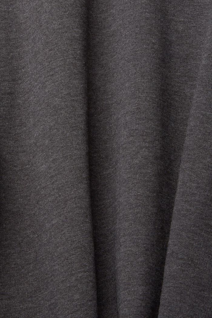 Recycelt: Sweatshirt, DARK GREY, detail image number 5