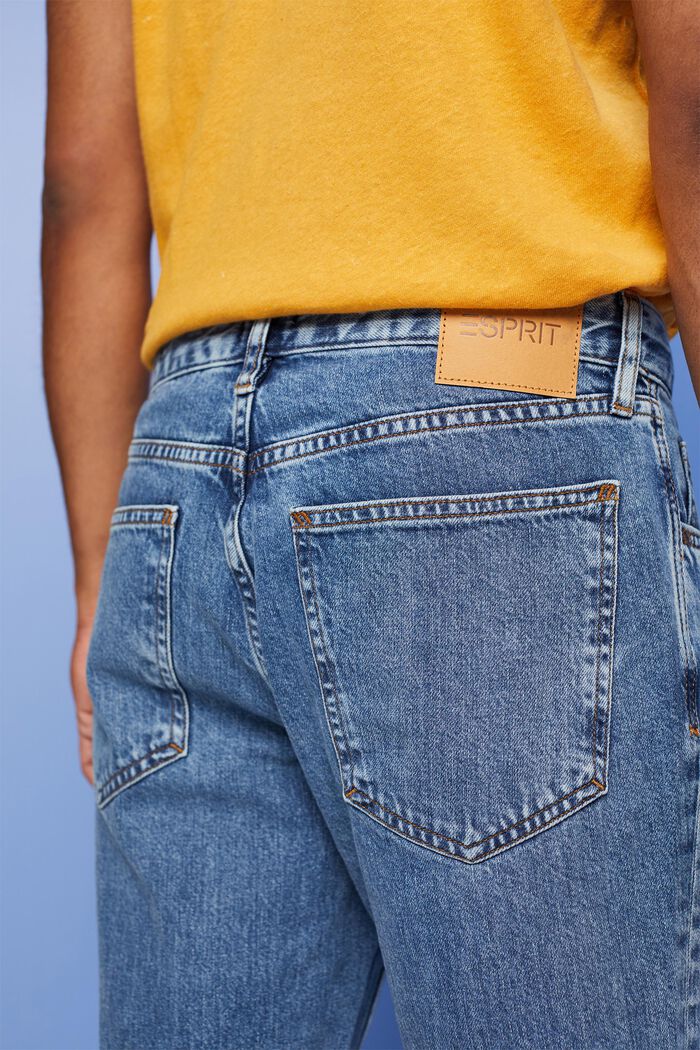 Jeans in bequemer, schmaler Passform, BLUE MEDIUM WASHED, detail image number 4
