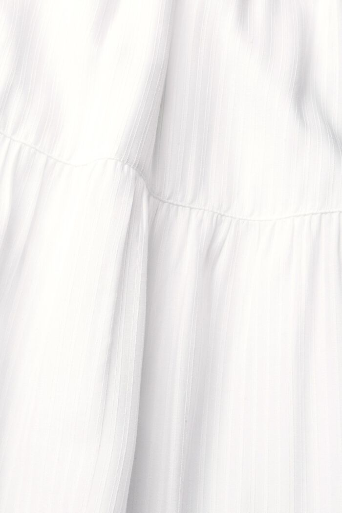 Kleid mit zarten Streifen, WHITE, detail image number 6