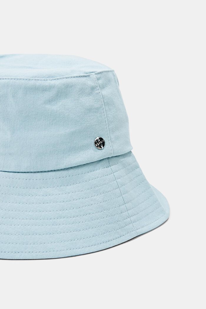 Bucket Hat aus 100% Baumwolle, GREY BLUE, detail image number 1