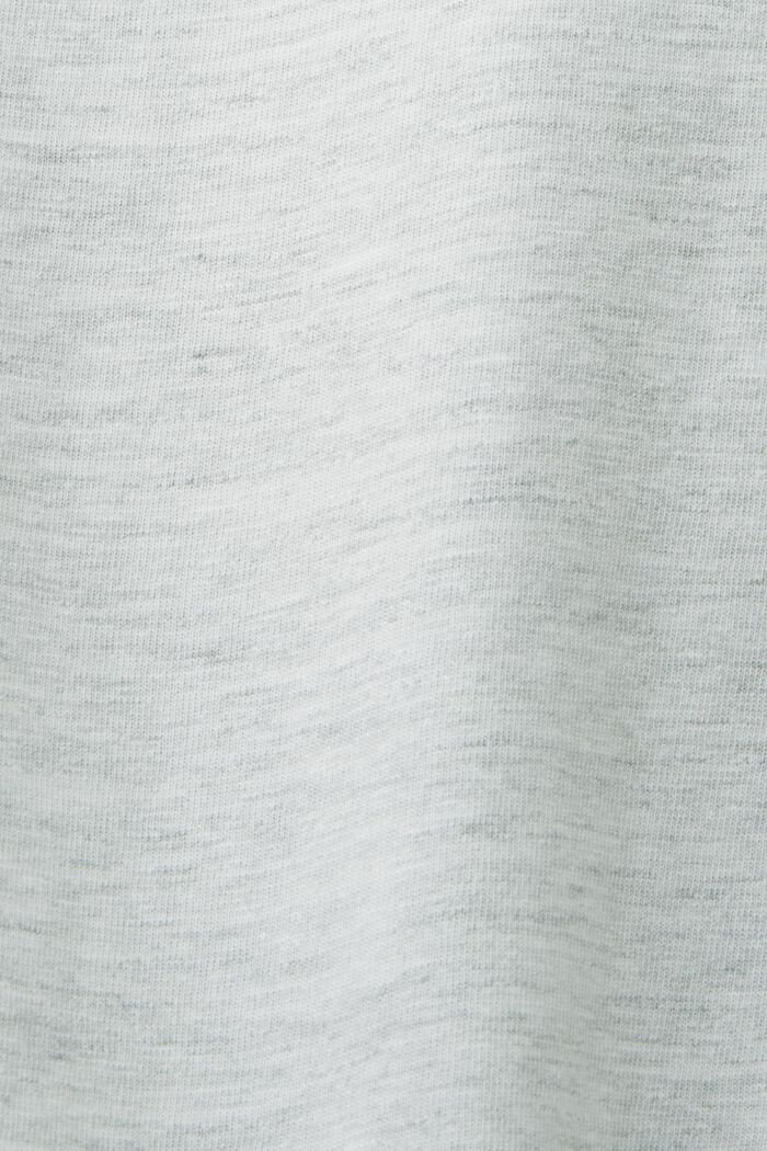 Bedrucktes Rundhals-T-Shirt aus Jersey, ICE, detail image number 4