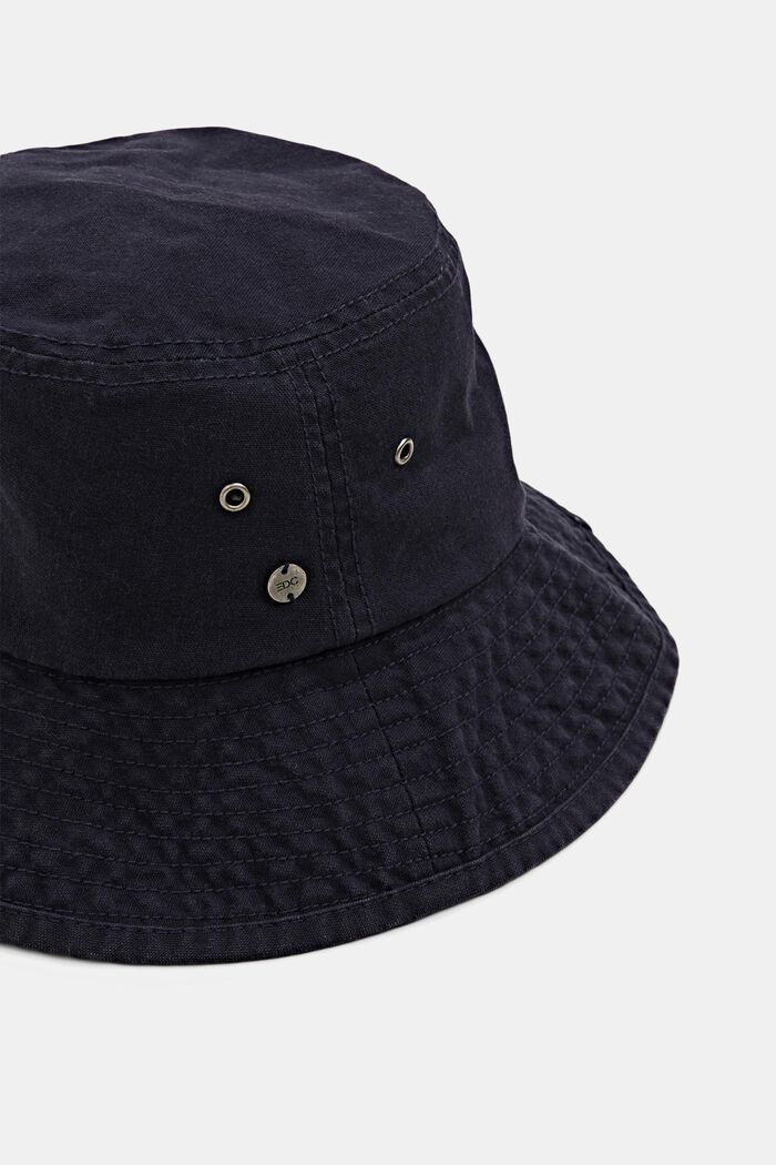 Bucket Hat mit Kordel, NAVY, detail image number 1