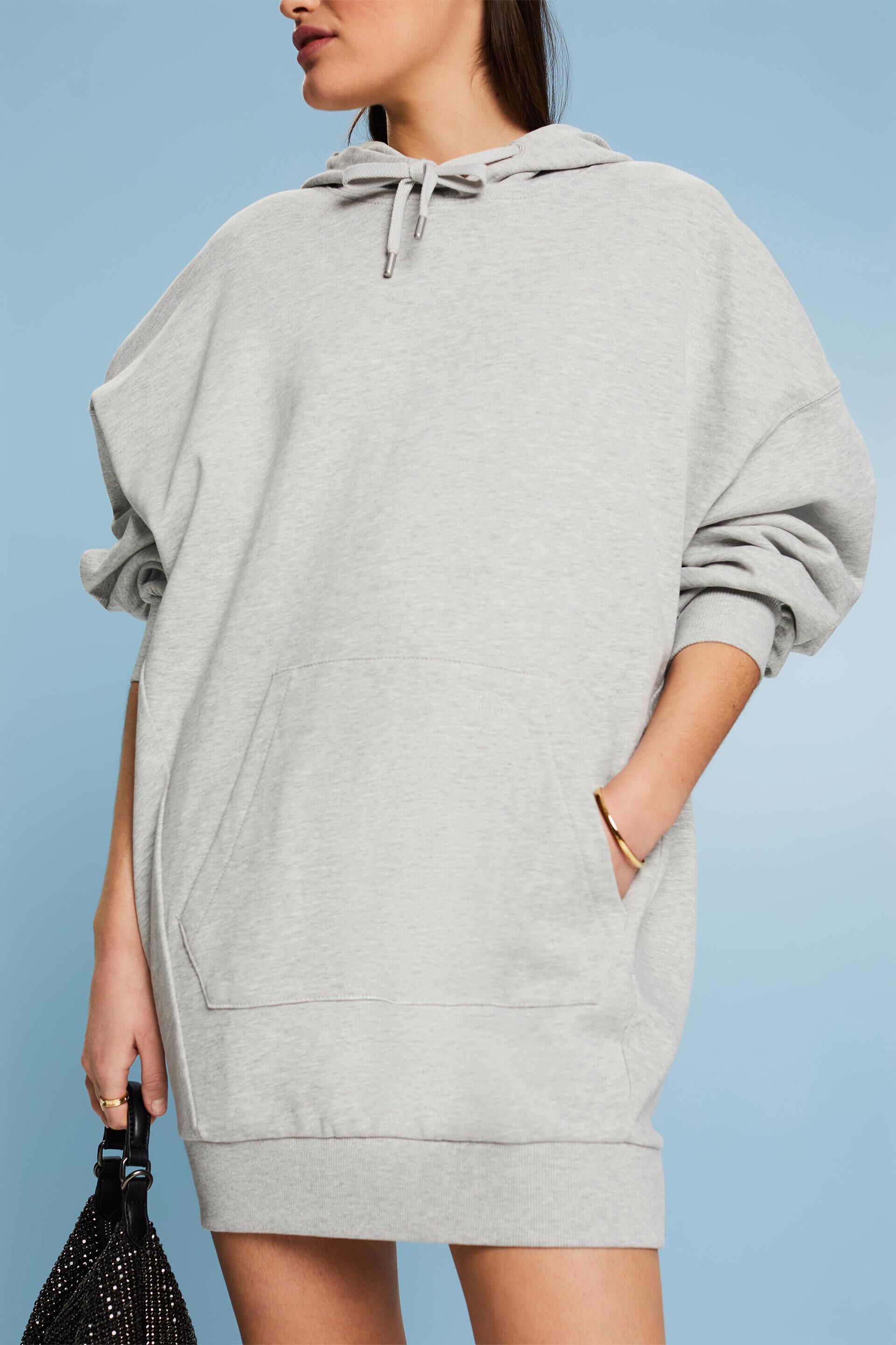 Oversize Sweatkleid mit Kapuze in unserem Online Shop - ESPRIT