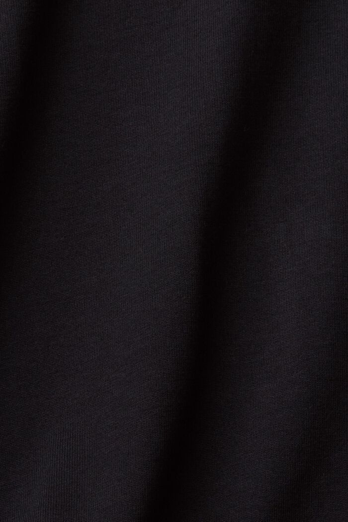 Langärmliges Poloshirt, BLACK, detail image number 4