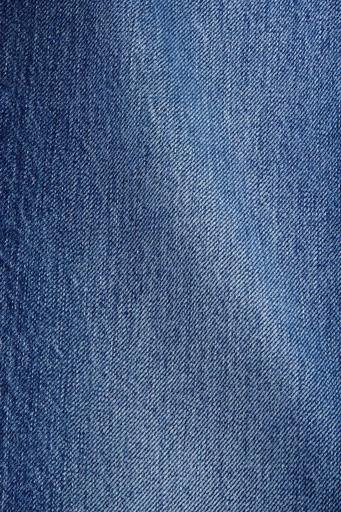 Ausgestellte Retro-Jeans mit mittelhohem Bund, BLUE DARK WASHED, detail image number 5