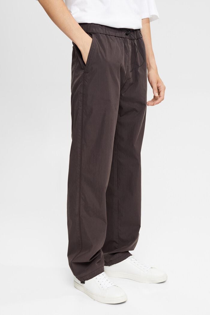 Pants mit elastischem Bund, BLACK, detail image number 0