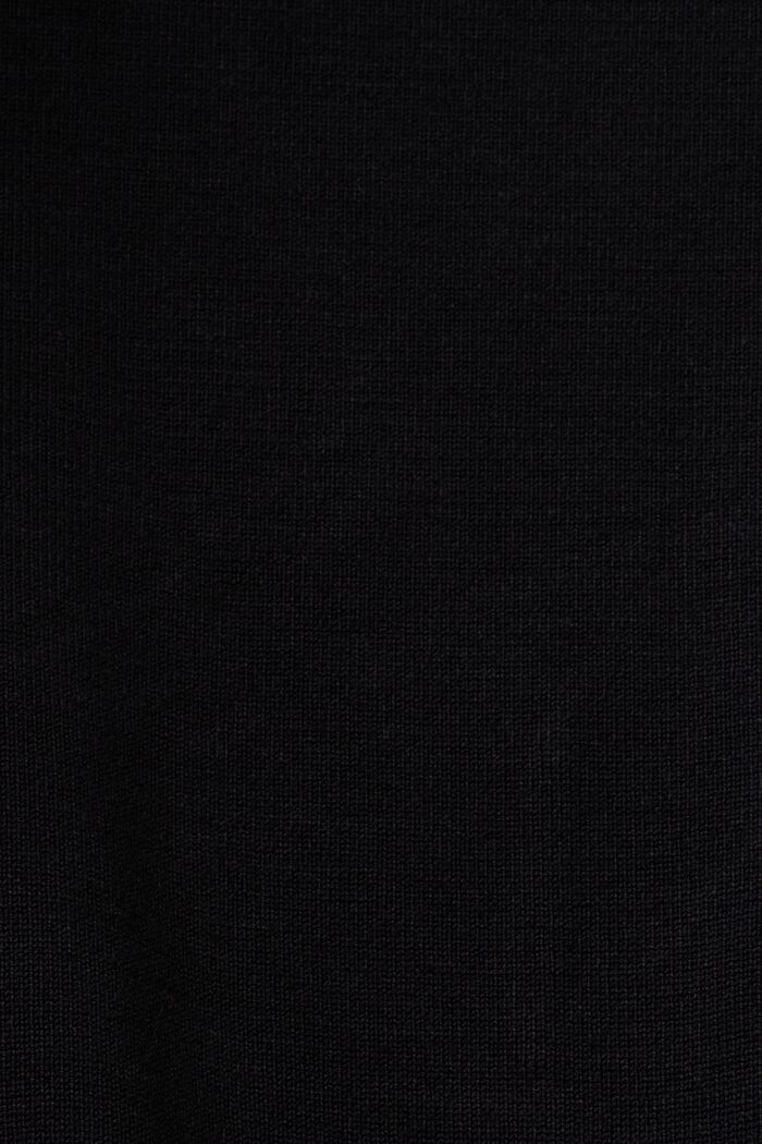 Pullover mit V-Ausschnitt, BLACK, detail image number 5