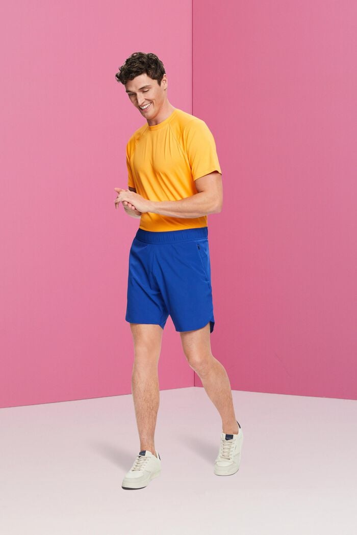 Active-Shorts mit Zippertaschen, BRIGHT BLUE, detail image number 1