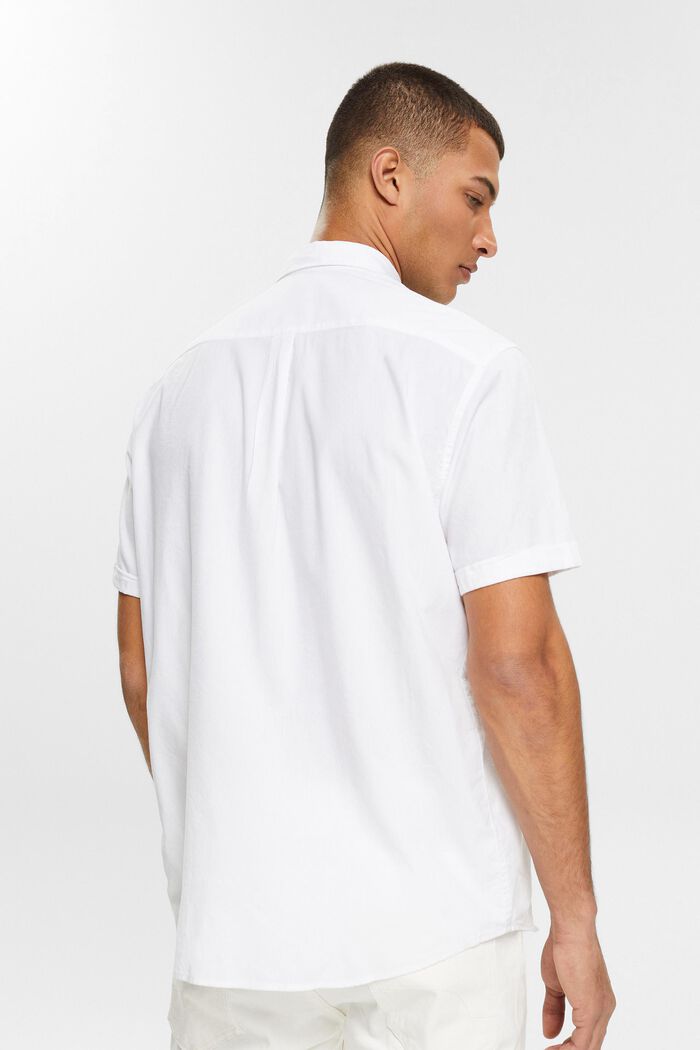 Kurzärmeliges Hemd, WHITE, detail image number 4