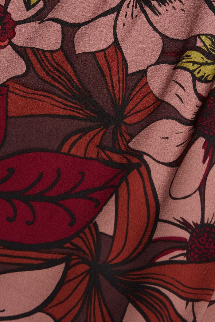 Flower Maxikleid mit LENZING™ ECOVERO™, TERRACOTTA, detail image number 4
