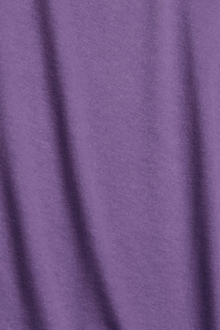 Jerseykleid aus LENZING™ ECOVERO™, DARK PURPLE, detail image number 4
