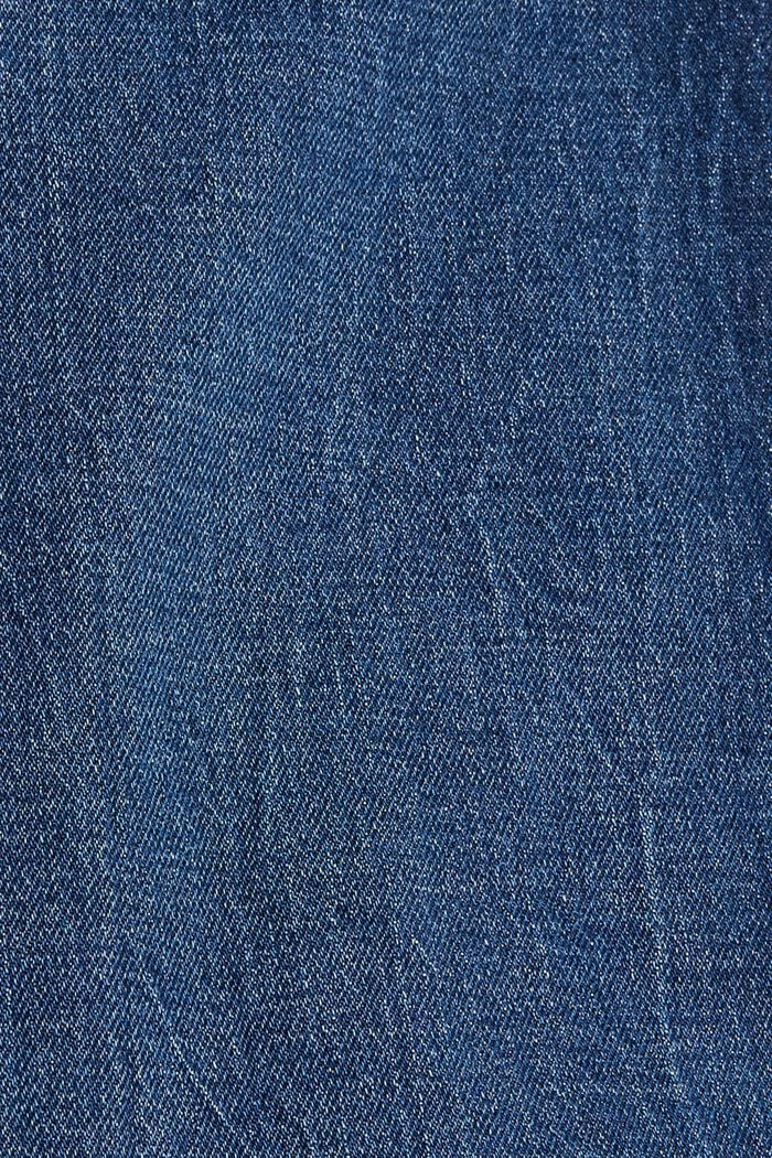 Jeans mit geradem Bein, BLUE DARK WASHED, detail image number 4
