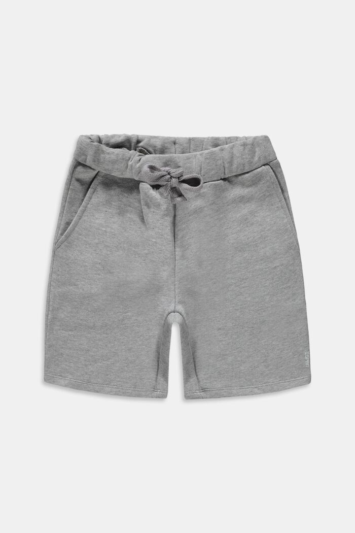 Shorts knitted, MEDIUM GREY, overview