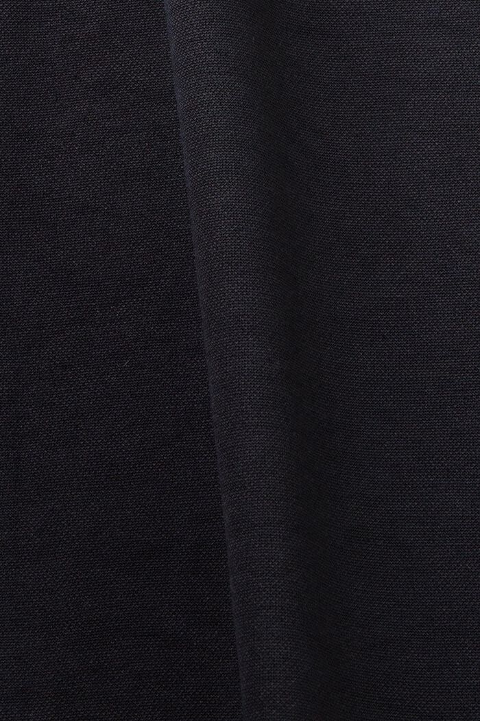 Ärmelloses Midi-Hemdblusenkleid, BLACK, detail image number 5