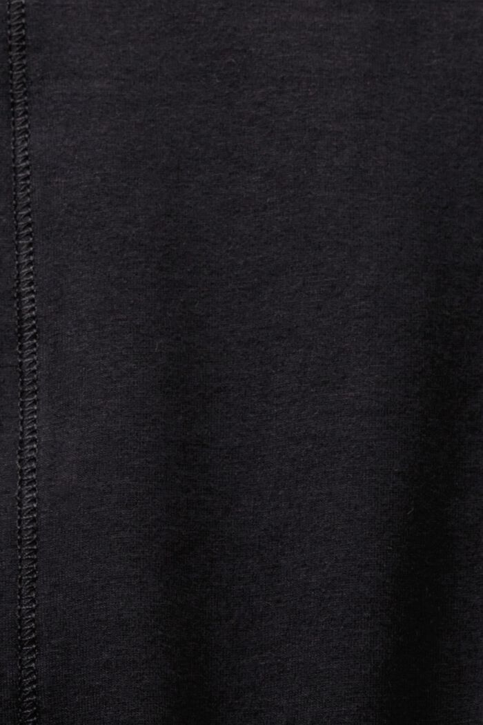 Longsleeve aus Baumwolle, BLACK, detail image number 4