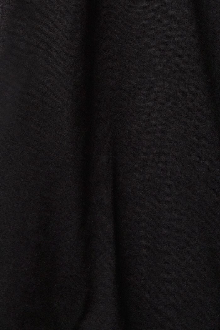 Kleid mit gesmoktem Oberteil, BLACK, detail image number 4