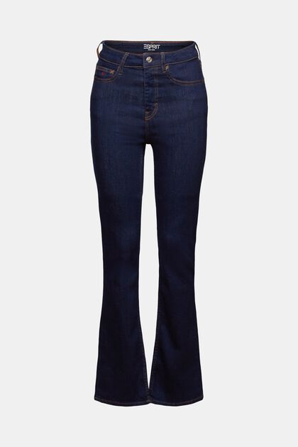 Bootcut Jeans mit hohem Bund
