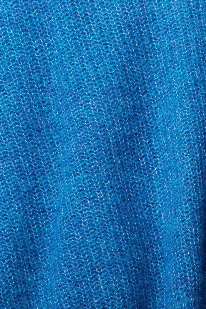 Mit Alpaka: Cardigan aus Strick, BLUE, detail image number 1