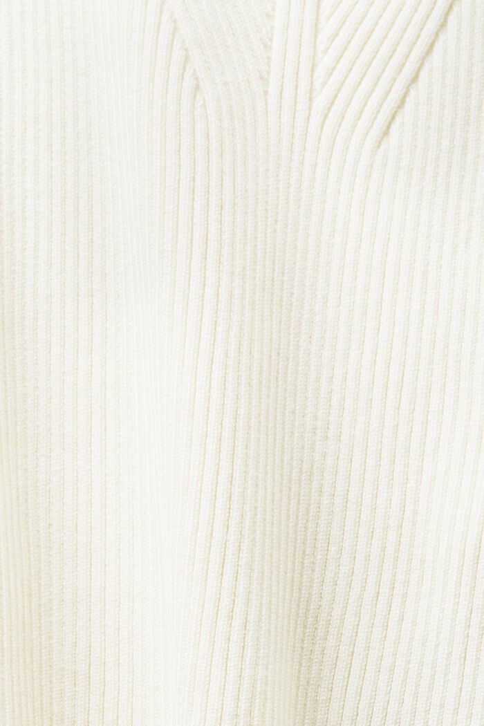 Rippstrick-Pullover mit V-Ausschnitt, ICE, detail image number 6