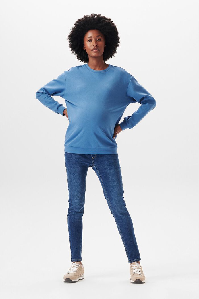 Sweatshirt mit weichem Griff, MODERN BLUE, detail image number 0