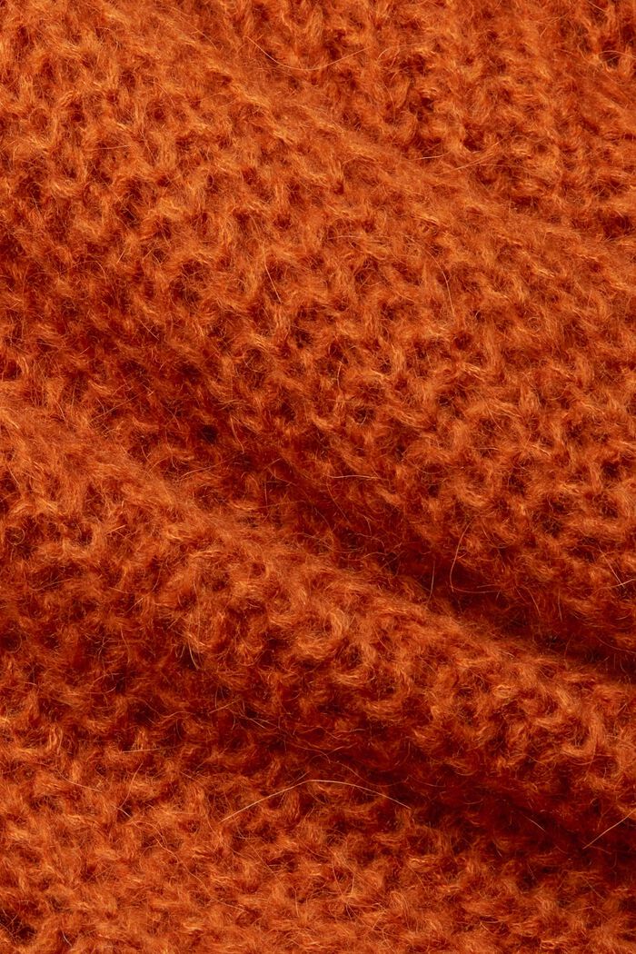 Pullover aus Alpakamix, TERRACOTTA, detail image number 5
