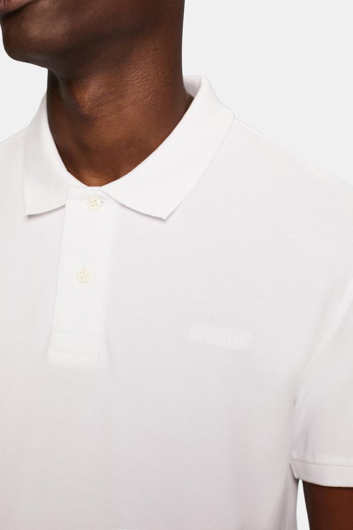 Piqué-Poloshirt, WHITE, detail image number 3