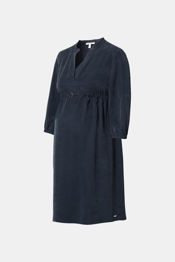 Kleid mit Gummibund aus 100% Lyocell, NIGHT SKY BLUE, detail image number 2