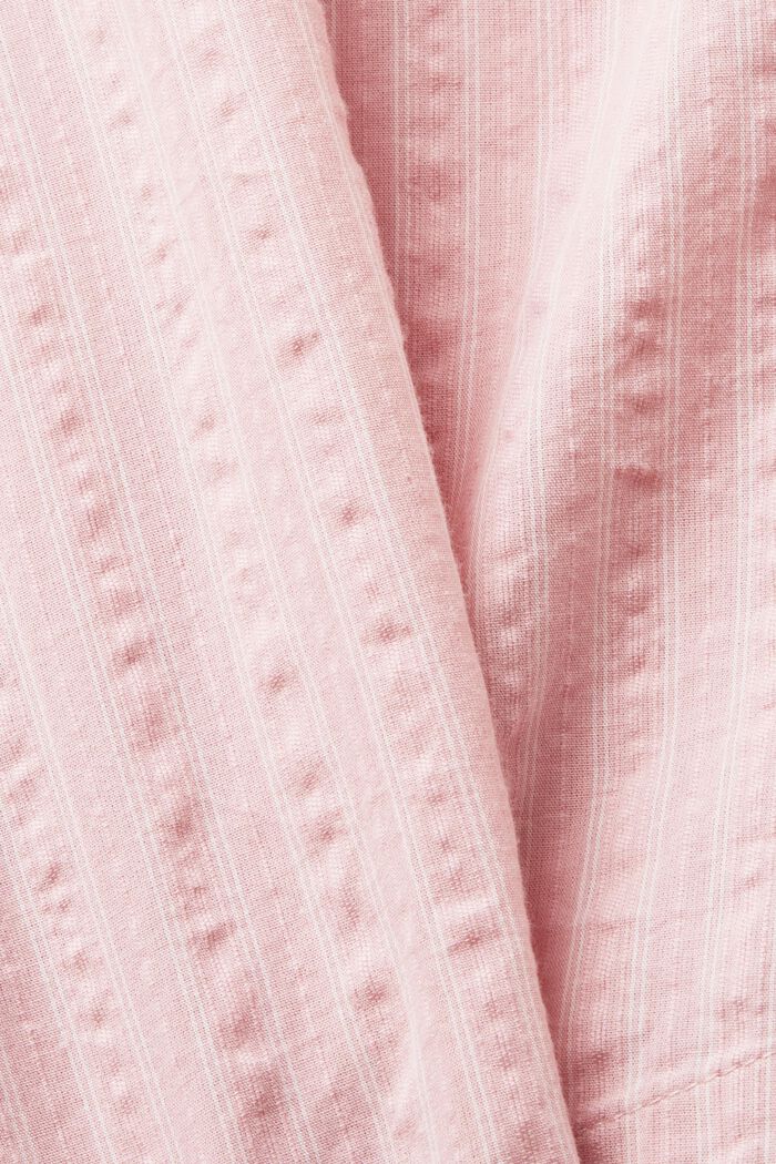 Gestreifte Oversized-Bluse, OLD PINK, detail image number 5
