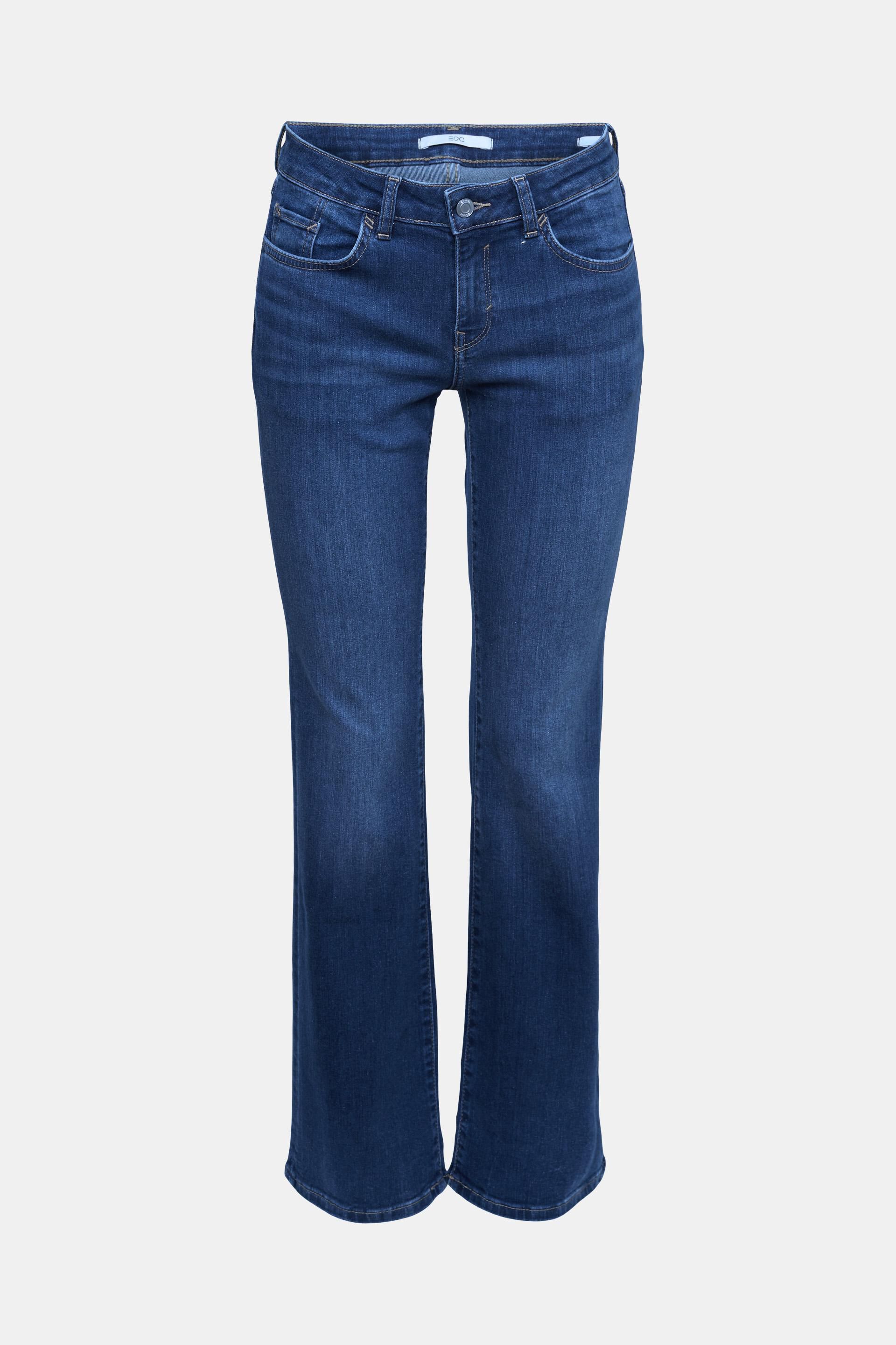 ONLY Denim Jeans hush in Schwarz Damen Bekleidung Jeans Bootcut Jeans 