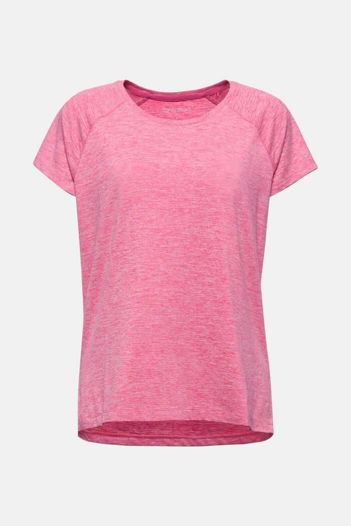 REPREVE T-Shirt mit E-DRY, PINK FUCHSIA, overview