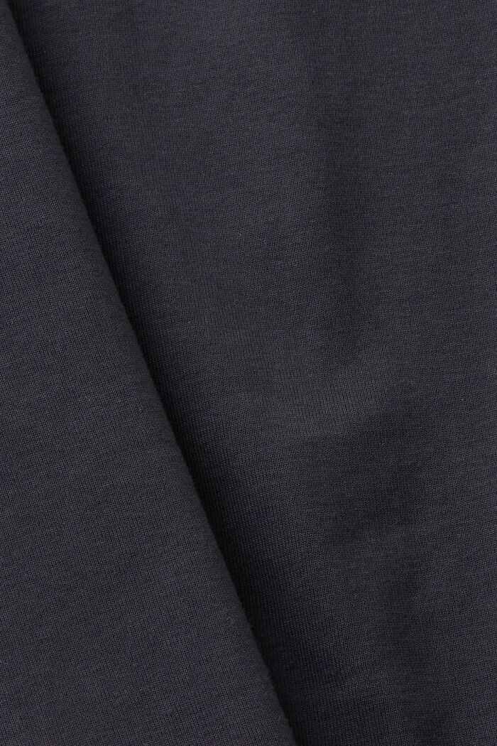Baumwoll-T-Shirt, BLACK, detail image number 5