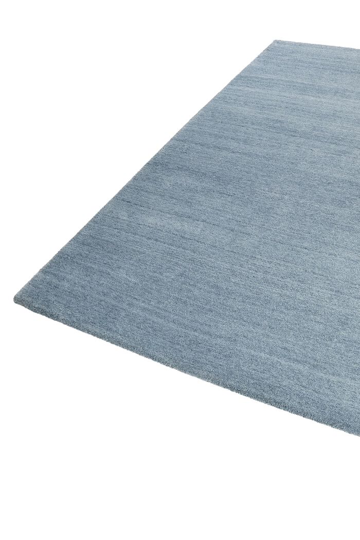 Hochflor-Teppich in vielen Trendfarben, MIDDLE BLUE, detail image number 4