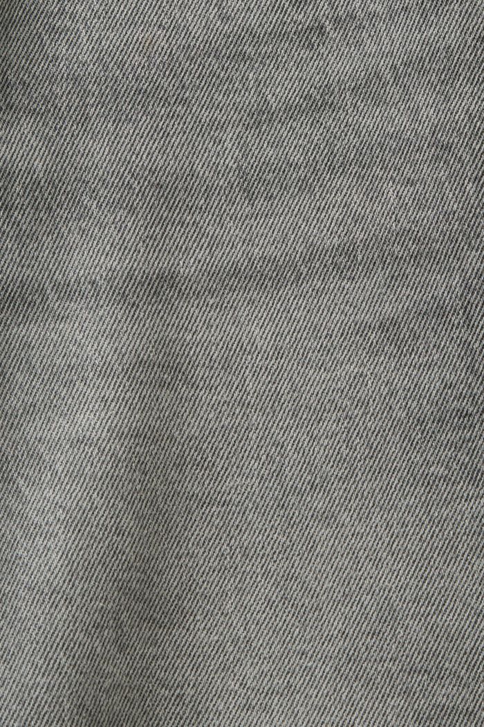 Schmale Jeans mit mittlerer Bundhöhe, GREY LIGHT WASHED, detail image number 6