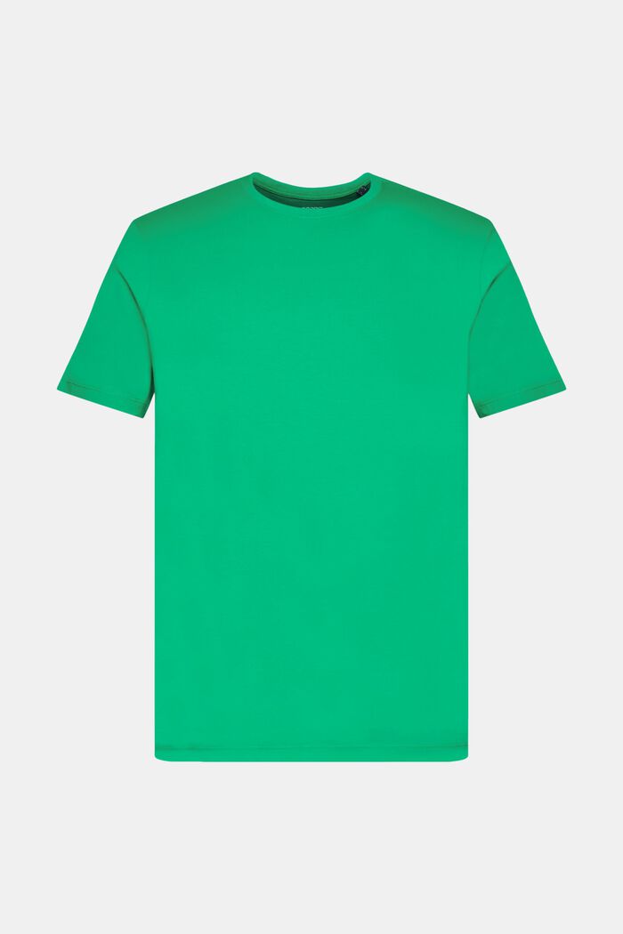 Pima-Baumwoll-T-Shirt im Slim Fit, GREEN, detail image number 6