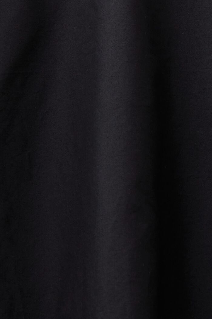 Bluse mit Glockenärmeln und Stickereien, BLACK, detail image number 4