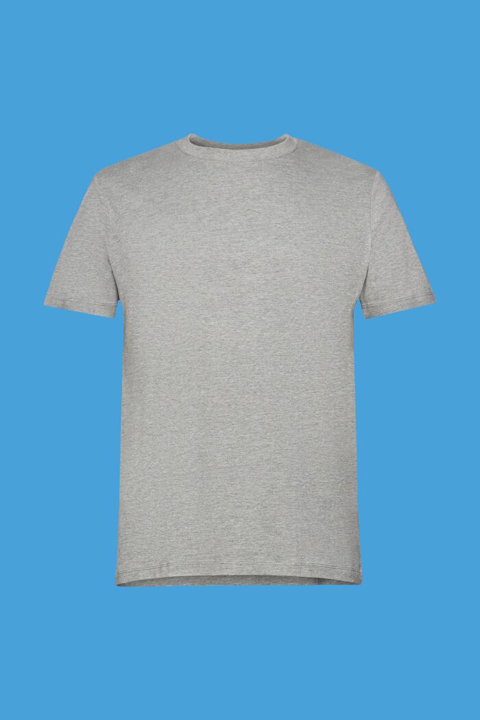 T-Shirt im Slim Fit mit Rundhalsausschnitt, MEDIUM GREY, detail image number 6