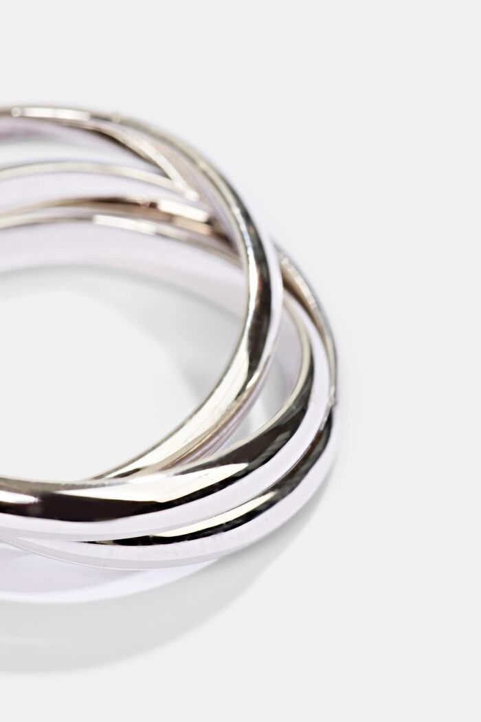 Trio-Ring aus Sterling Silber, SILVER, detail image number 1