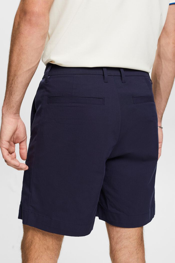 Chino-Shorts aus Stretch-Twill, NAVY, detail image number 3