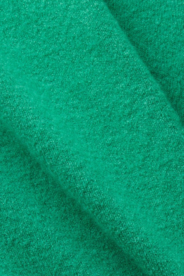 Pullover mit Stehkragen, GREEN, detail image number 5