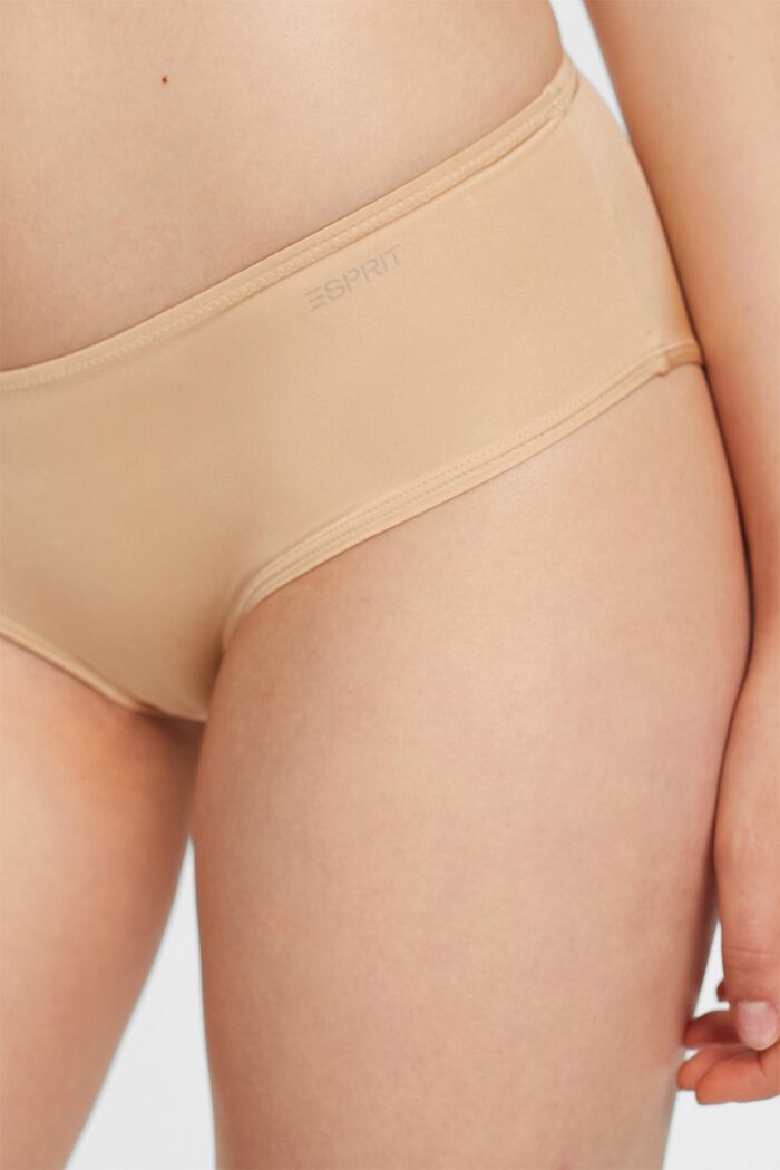 Hipster-Shorts aus Mikrofaser, DUSTY NUDE, detail image number 2