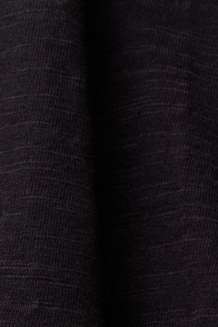 Jerseykleid mit Ärmeln aus bestickter Spitze, BLACK, detail image number 5