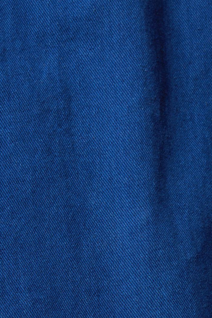 Hemd aus dichtem Twill, DARK BLUE, detail image number 5