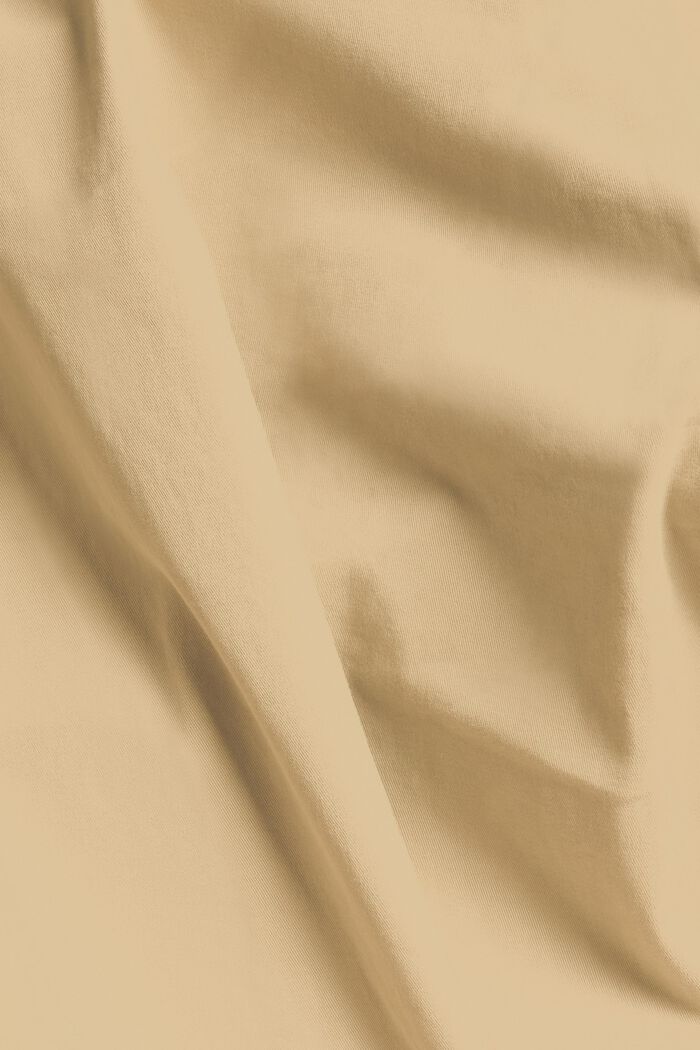 Cropped Chino aus Bio-Baumwolle, BEIGE, detail image number 4