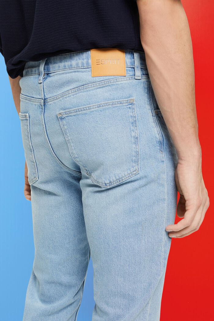 Gerade geschnittene Jeans, BLUE BLEACHED, detail image number 2
