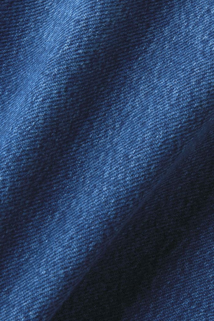 Jeansjacke im Bomber-Stil, BLUE MEDIUM WASHED, detail image number 6