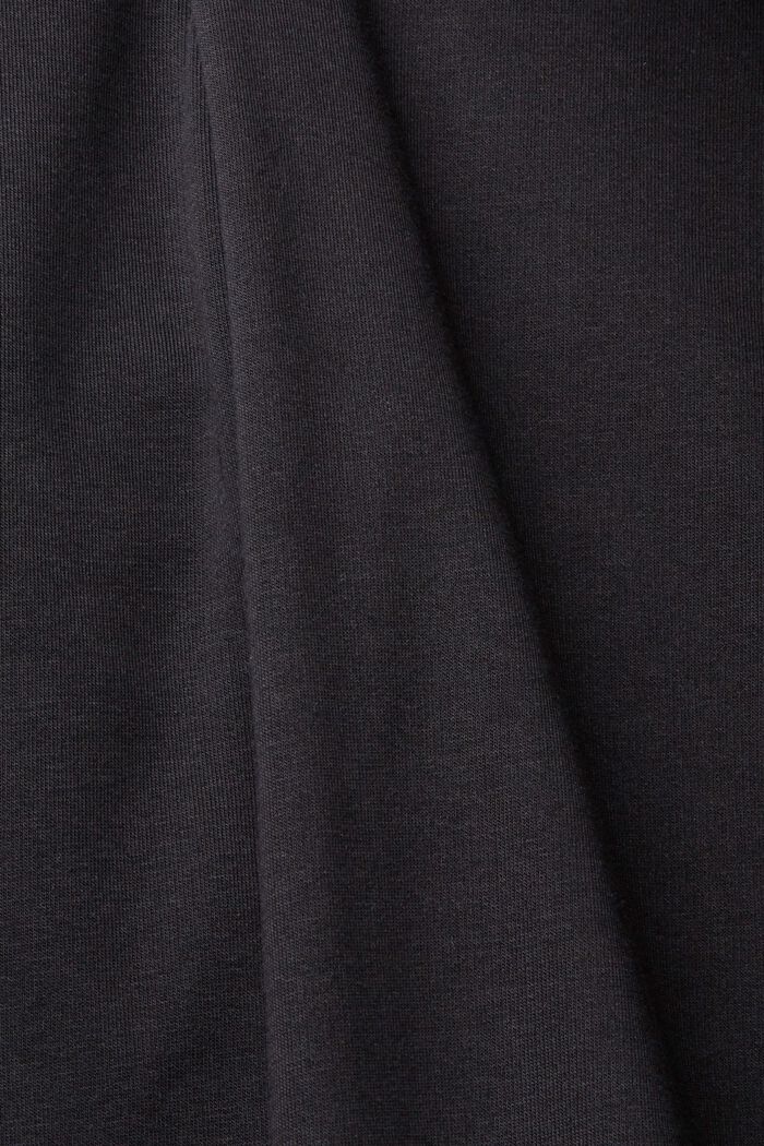 Sweatshirt mit Zugband, BLACK, detail image number 6